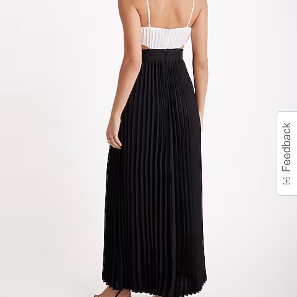 Express Black and White Maxi Skirt - Picture 7 of 16